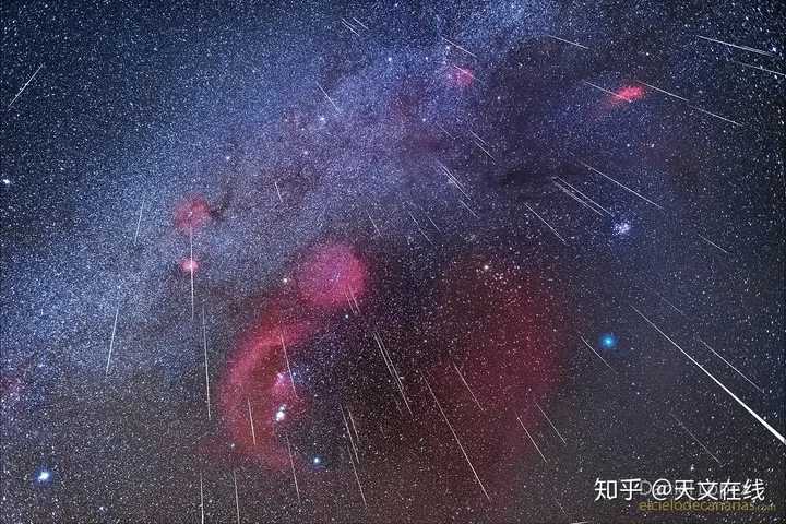6张关于双子座流星雨的美图，带你看尽宇宙之美